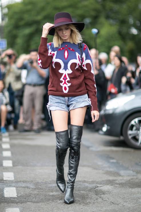 Gwiazdy na Paris Fashion Week Haute Couture jesień-zima 2014/2015