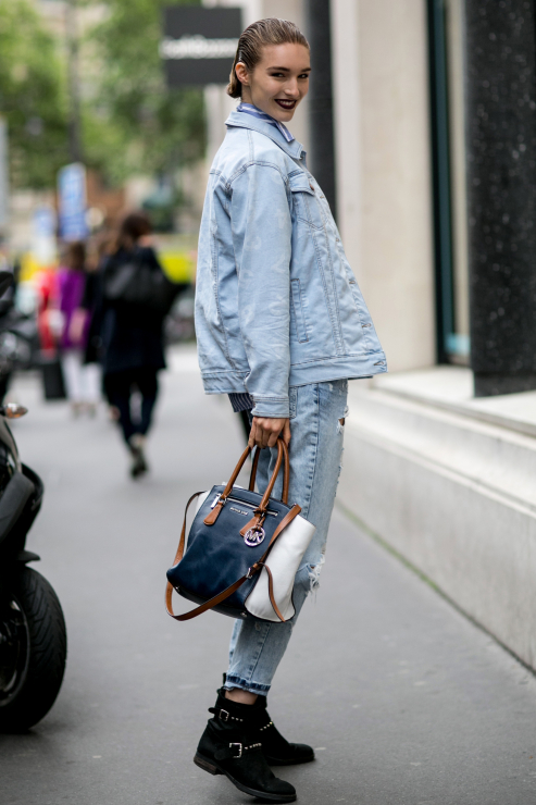 Street fashion: Paris Fashion Week Haute Couture jesień-zima 2014/2015