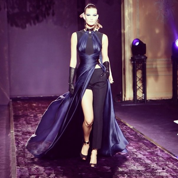 Versace haute couture jesień-zima 2014/2015 - relacja Instagram