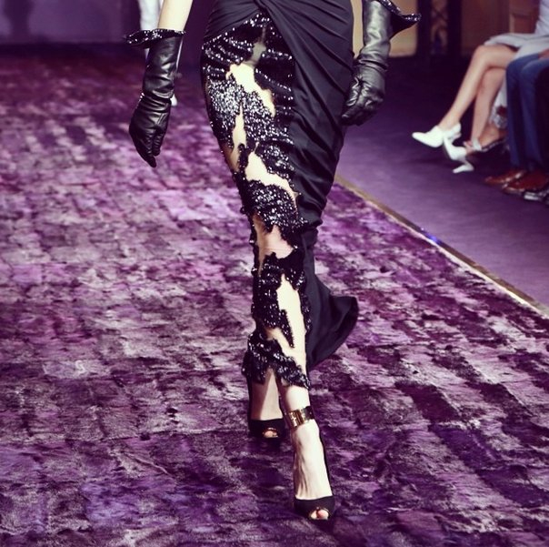 Versace haute couture jesień-zima 2014/2015 - relacja Instagram