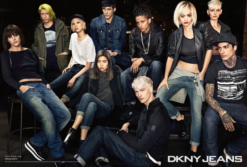 Rita Ora w kampanii DKNY jesień-zima 2014/2015