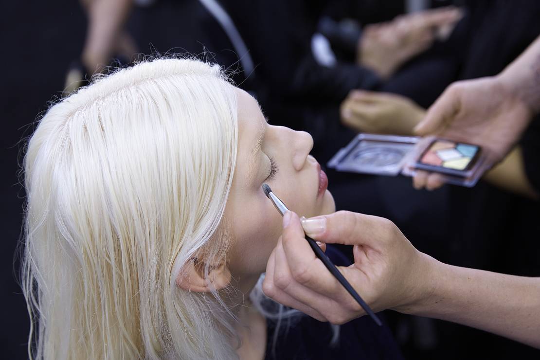 Makijaż na pokazie Dior haute couture jesień-zima 2014/2015