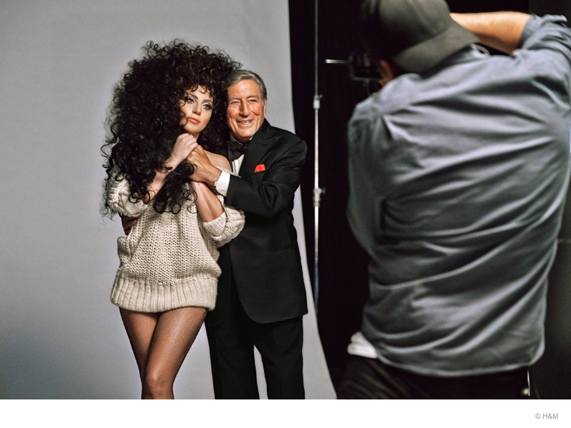 Lady Gaga i  Tony Bennett w świątecznej kampanii H&M