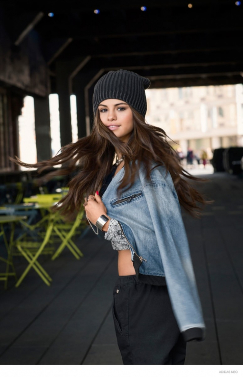 Selena Gomez w kampanii Adidas Neo jesień-zima 2014/2015
