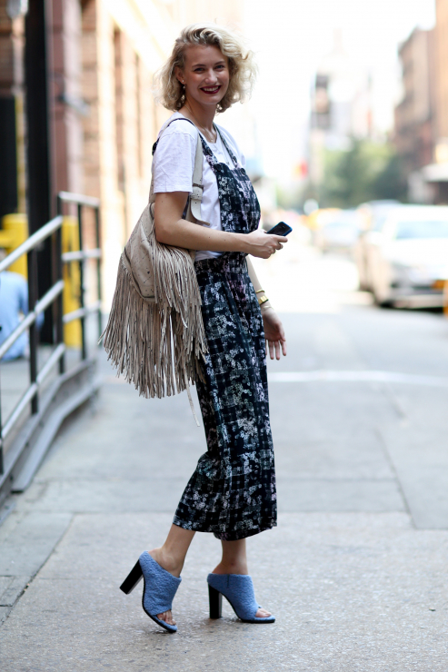 Street fashion: New York Fashion Week wiosna-lato 2015