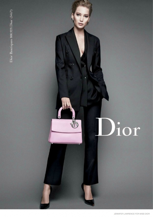 Jennifer Lawrence w kampanii "Be Dior" jesień-zima 2014/2015