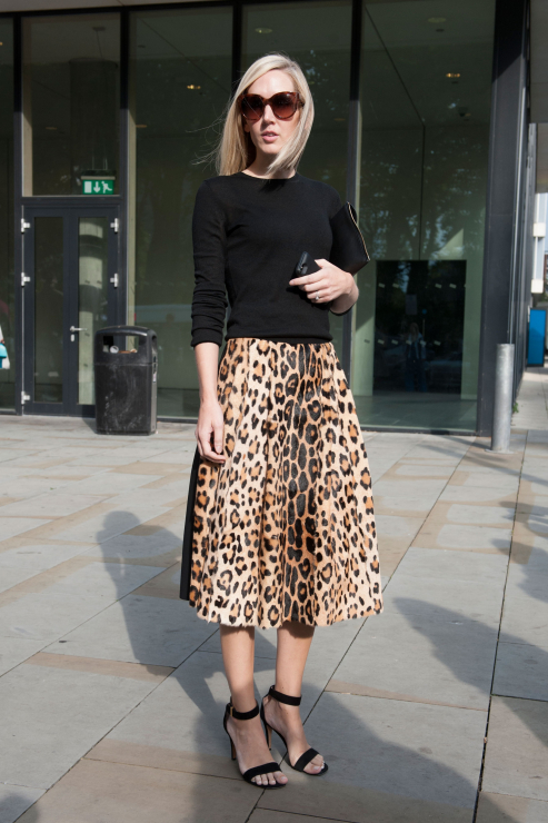 Street fashion: London Fashion Week wiosna-lato 2015