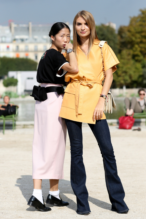 Street fashion: Paris Fashion Week wiosna-lato 2015