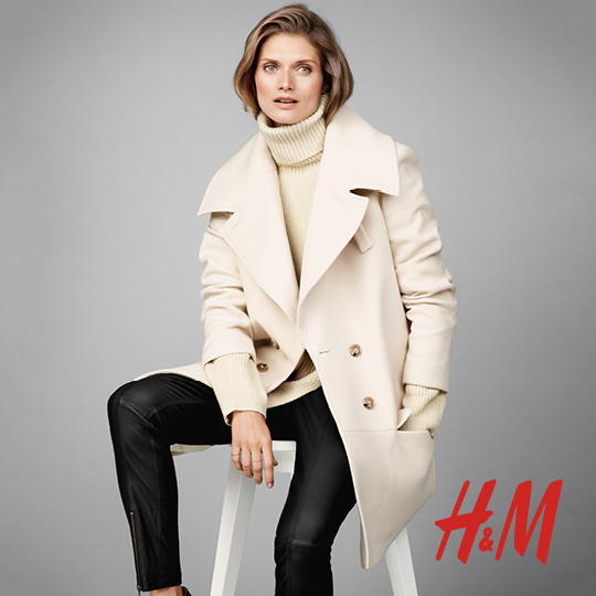 Małgosia Bela w kampanii H&M "Modern Classic Premium Collection"