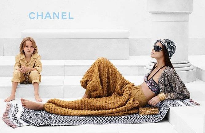 Joan Smalls w kampanii Chanel Cruise 2015
