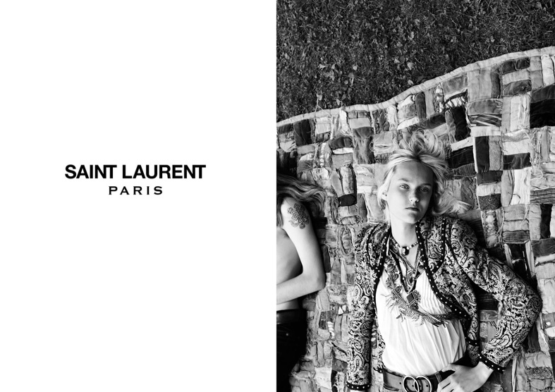 Kampania Saint Laurent Paris wiosna-lato 2015 [WIĘCEJ ZDJĘĆ]