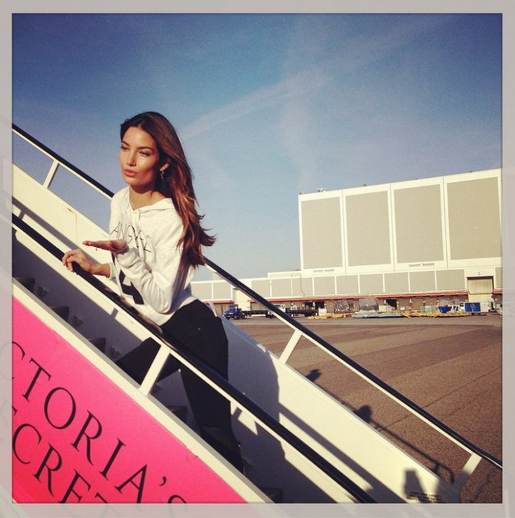 Pokaz Victoria's Secret 2014 - podróż modelek do Londynu