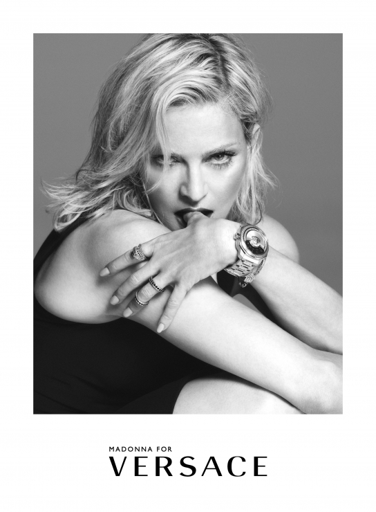 Madonna w kampanii Versace wiosna-lato 2015