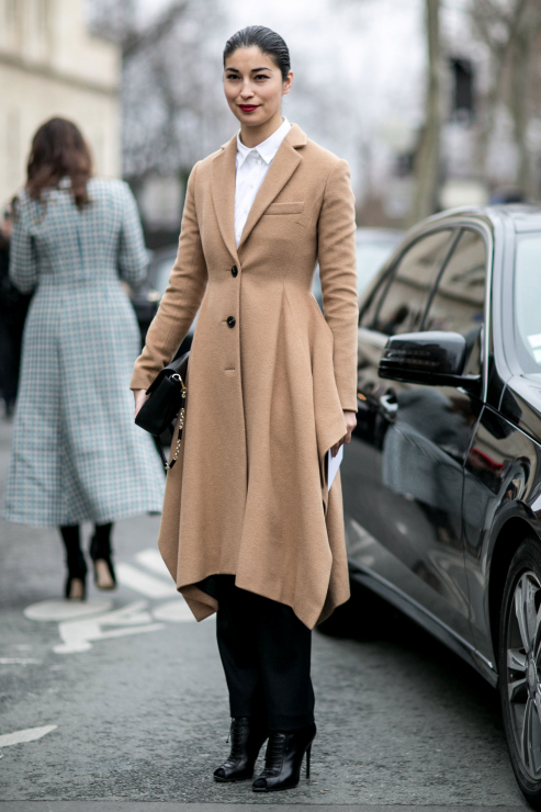 Street fashion: Paris Fashion Week Haute Couture wiosna-lato 2015