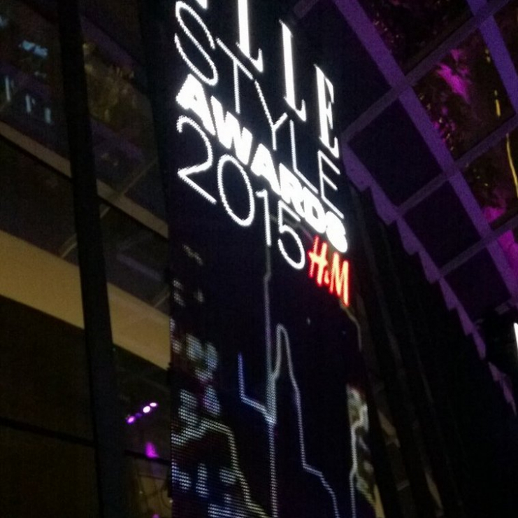 ELLE Style Awards 2015 w Wielkiej Brytanii - relacja Instagram