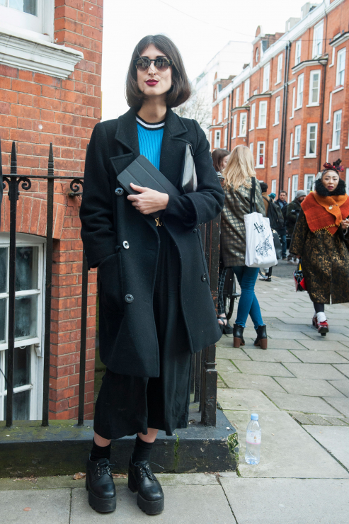 Street fashion: London Fashion Week jesień-zima 2015/2016