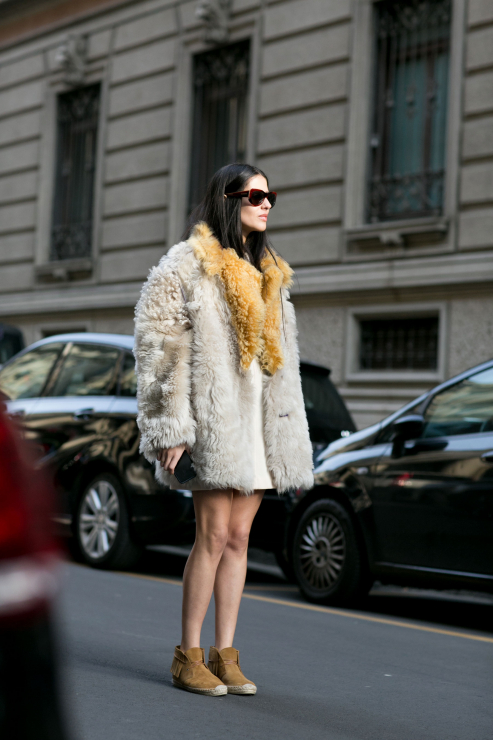 Street fashion: Milan Fashion Week jesień-zima 2015
