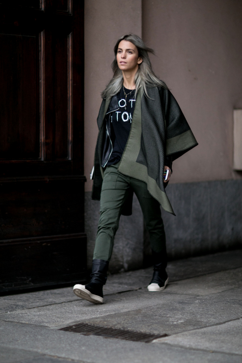 Street fashion: Milan Fashion Week jesień-zima 2015