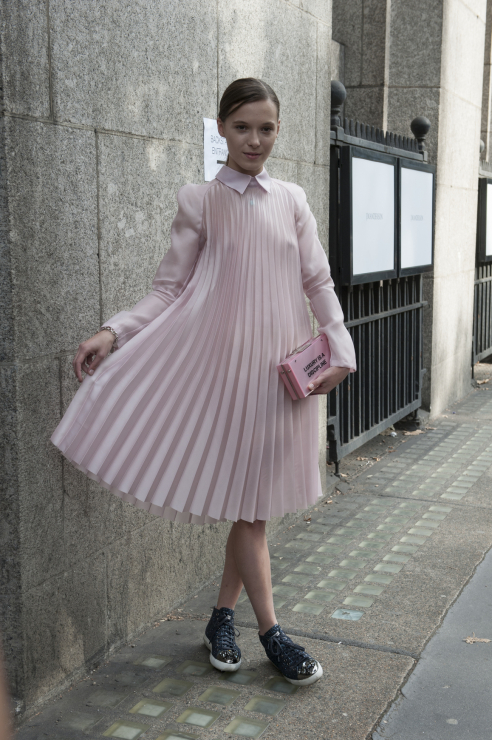 Modne sukienki wiosna lato 2015 - street fashion