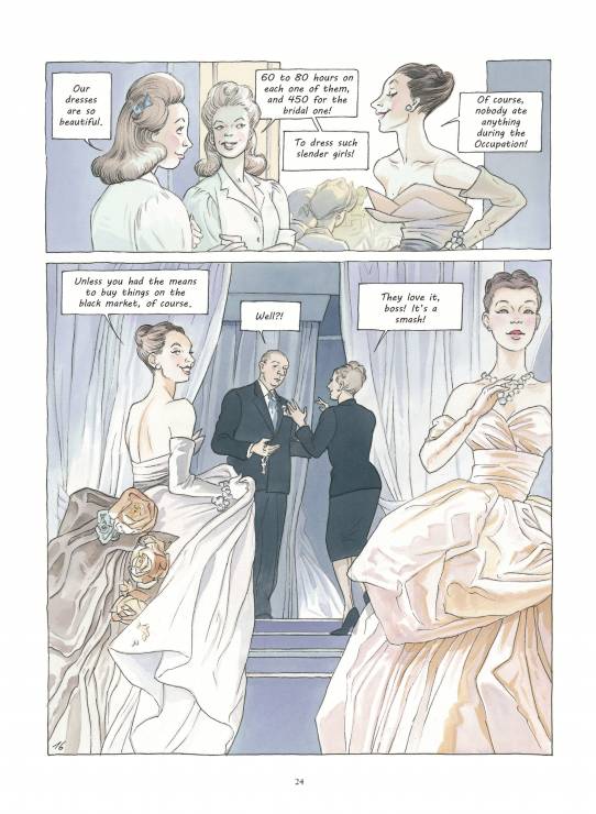 Historia marki Dior w wersji komiksowej
