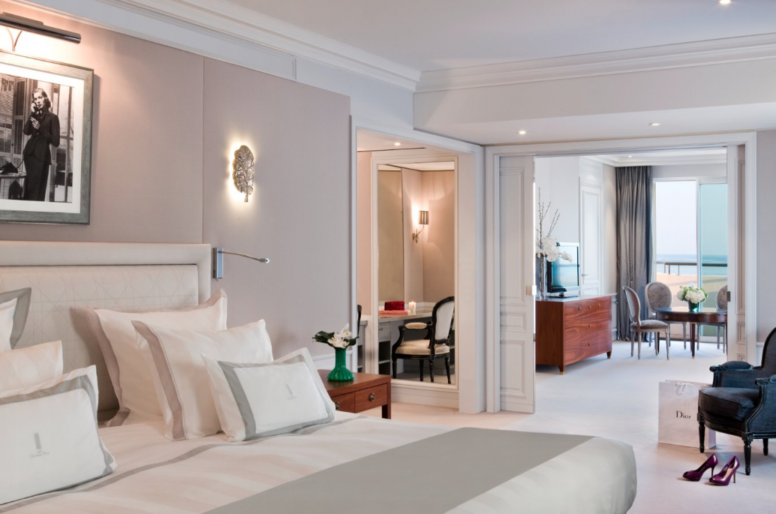 Apartament Diora w hotelu Le Majestic w Cannes