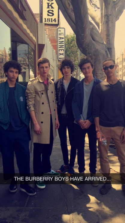 Snapchat @Burberry - Burberry Boys