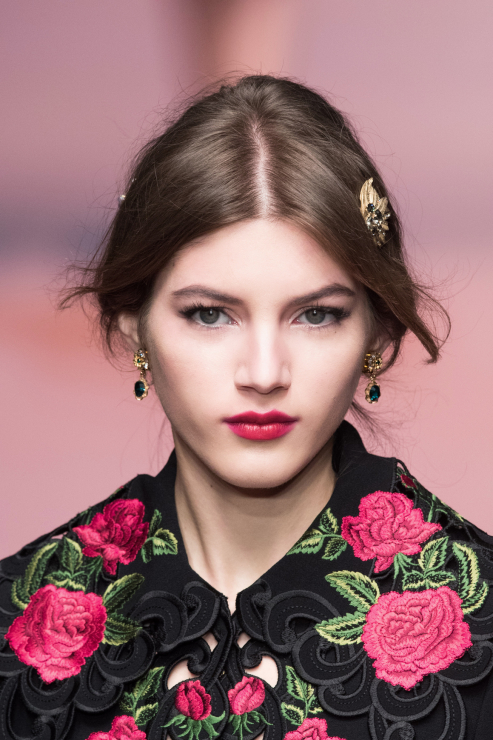 Look z wybiegu: Dolce & Gabbana jesień-zima 2015/2016