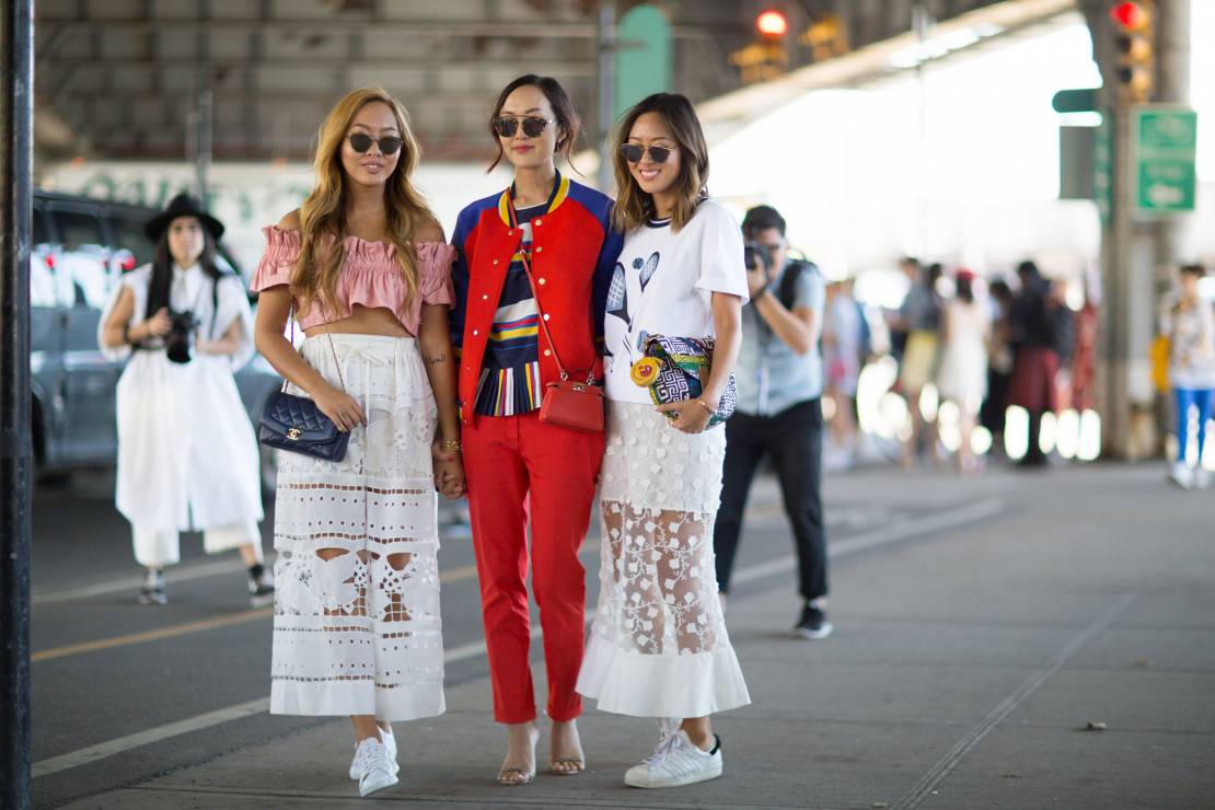 Street fashion: New York Fashion Week wiosna-lato 2016