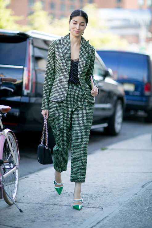 Street fashion: New York Fashion Week wiosna-lato 2016