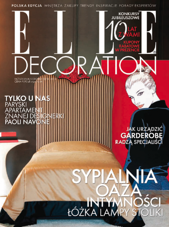 15 urodziny ELLE Decoration - najpiękniejsze okładki magazynu