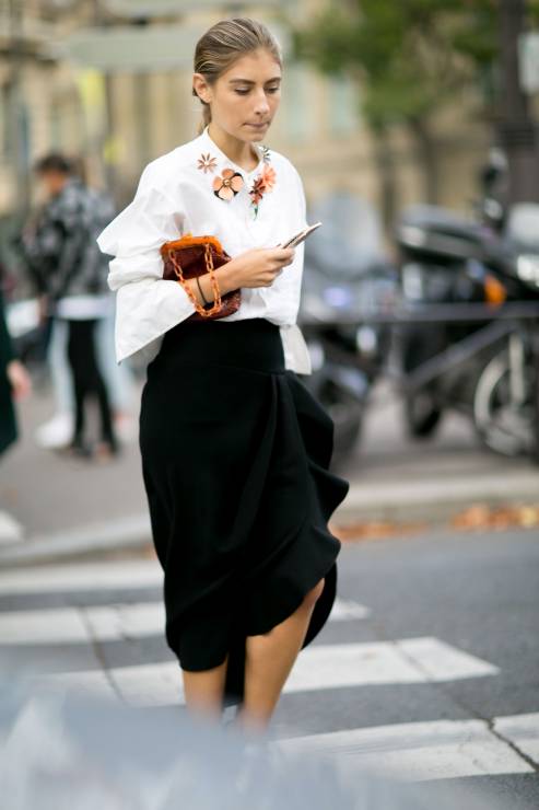 Street fashion: Paris Fashion Week wiosna-lato 2016