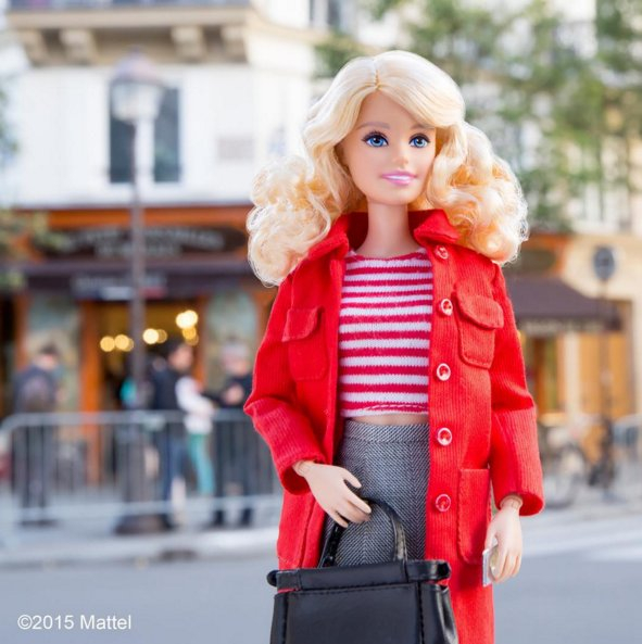 Barbie na Paris Fashion Week wiosna-lato 2016