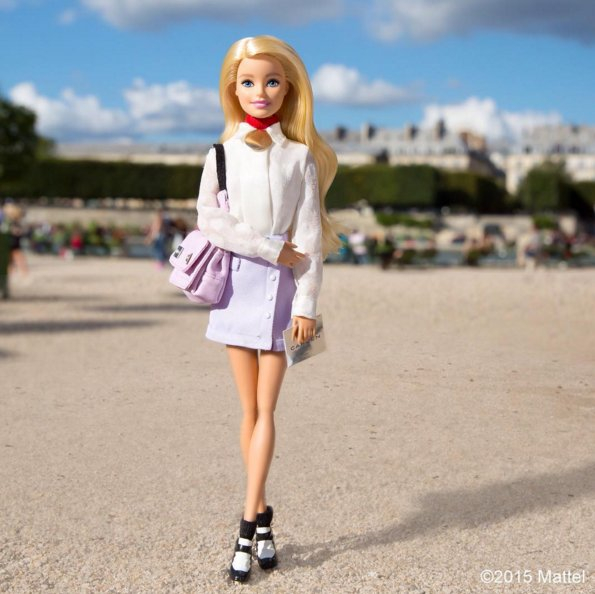 Barbie na Paris Fashion Week wiosna-lato 2016