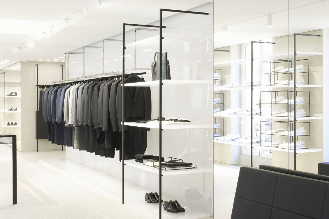 Nowy butik Dior Homme w Paryżu