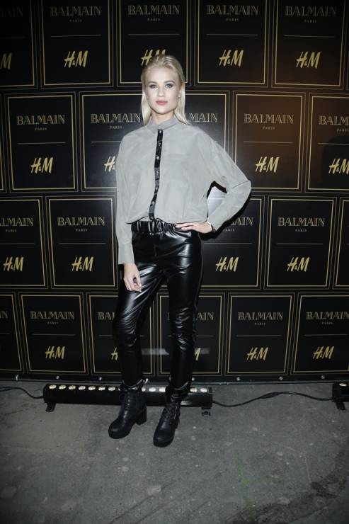 Gwiazdy na premierze kolekcji Balmain x H&M