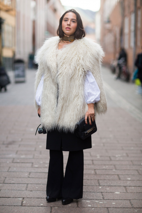 Street fashion z Copenhagen Fashion Week jesień-zima 2016/2017