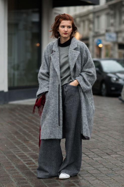 Street fashion z Copenhagen Fashion Week jesień-zima 2016/2017
