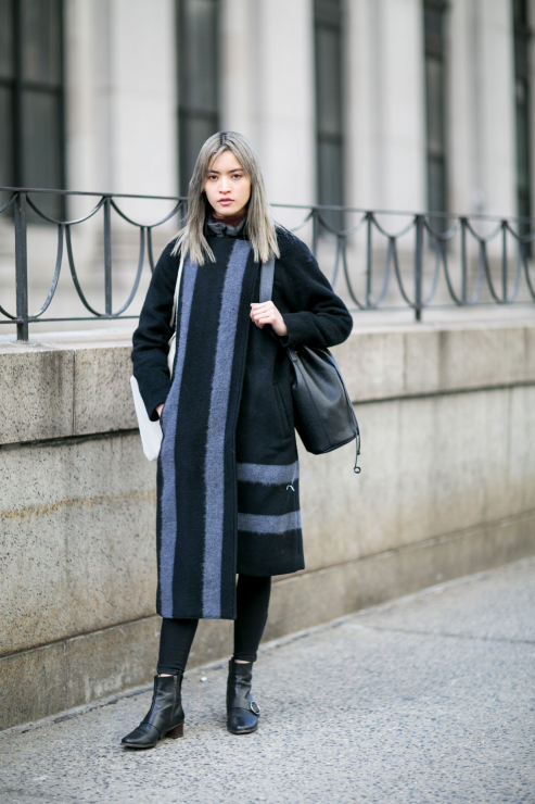 Street fashion: modelki off duty w Nowym Jorku