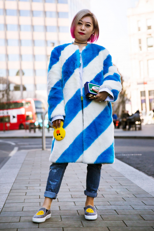 Street fashion: London Fashion Week jesień-zima 2016/2017