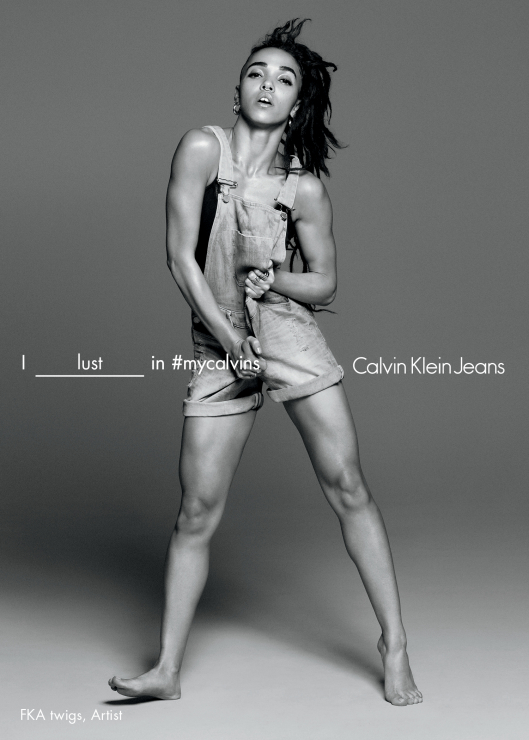 FKA twigs w kampanii Calvin Klein Jeans wiosna 2016