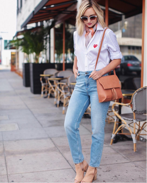 Mom jeans - jak je nosi blogosfera? [trendy 2016]