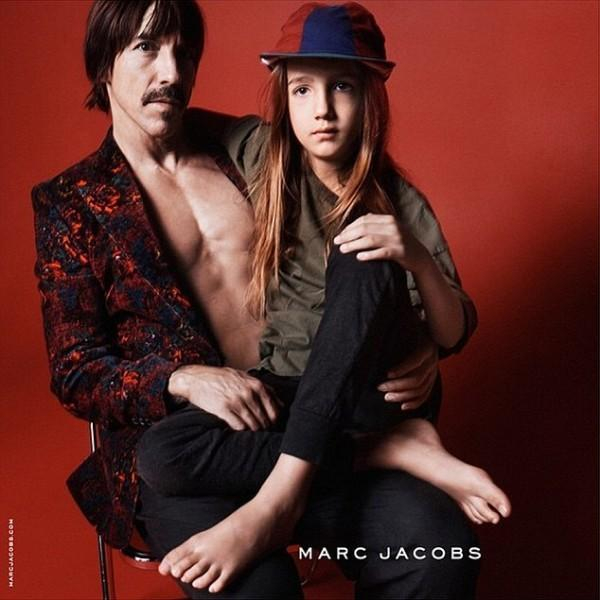 Kampania Marc Jacobs, jesień-zima 2015, model: Anthony Kiedis, fot. Juergen Teller