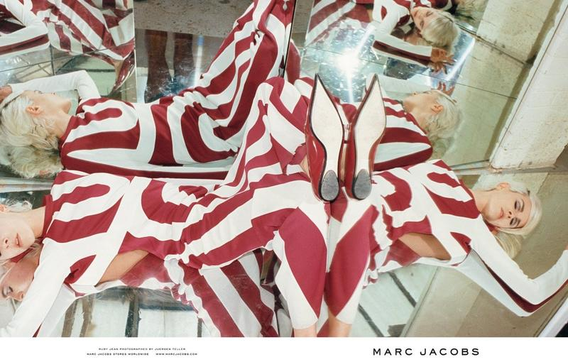 Kampania Marc Jacobs, wiosna-lato 2013, modelka: Ruby Jean Wilson, fot. Juergen Teller