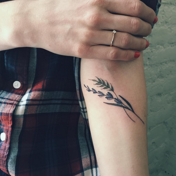 Tatuaże kwiaty, tatuaże rośliny