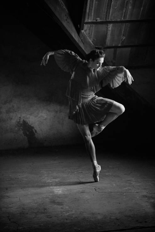 Tancerze New York City Ballet na fotografiach Petera Lindbergha