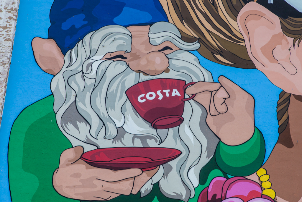 Urodzinowe murale COSTA COFFEE