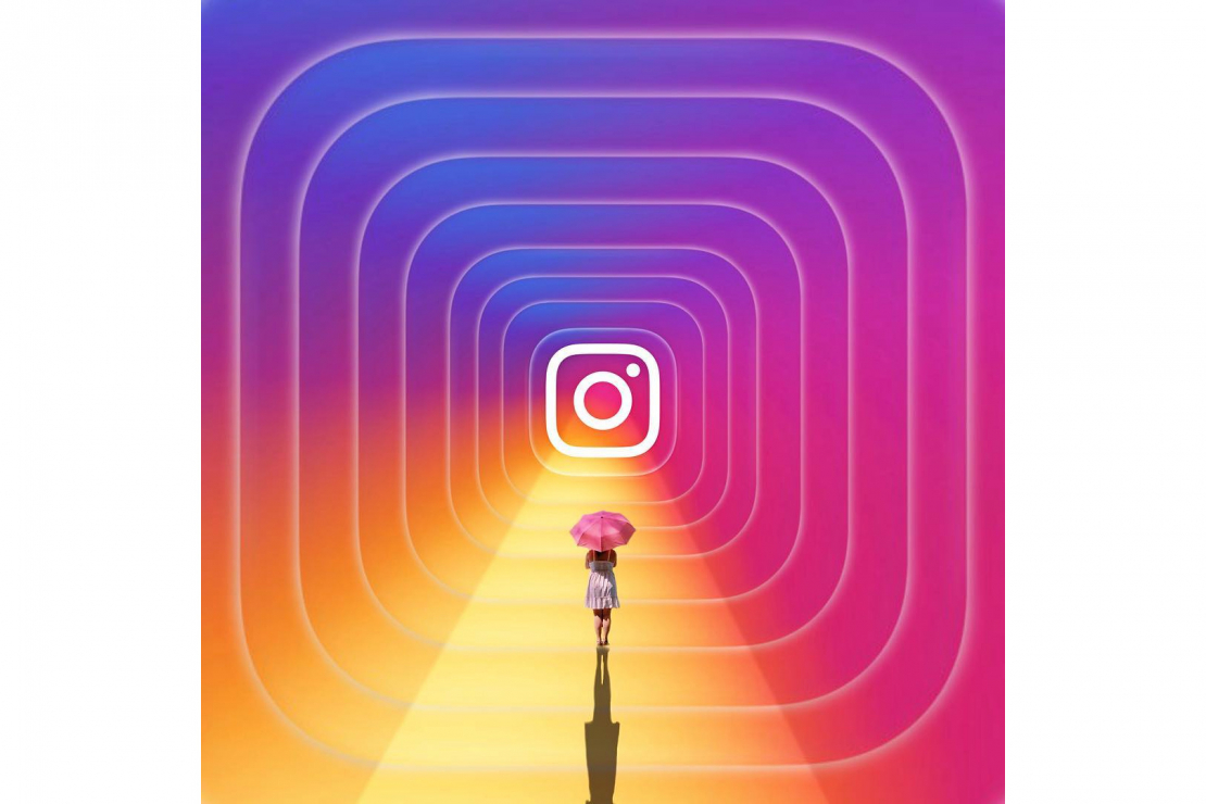 Nowe logo Instagrama - jak je widzą artyści?, fot. instagram jarrett.hendrix