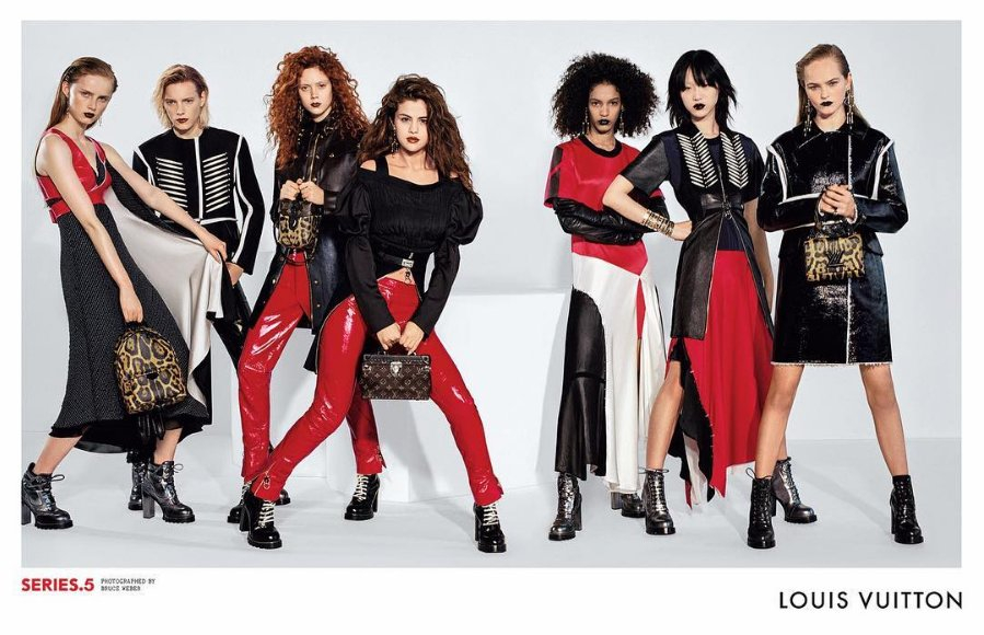 Selena Gomez w kampanii Louis Vuitton Series 5,  fot. Bruce Weber