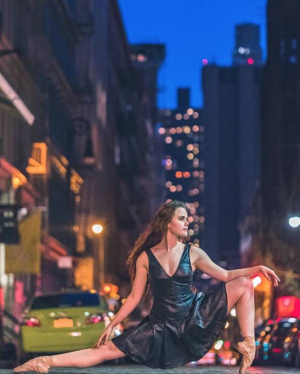 Balet w wielkim mieście - zdjęcia tancerzy na nowojorskich ulicach
