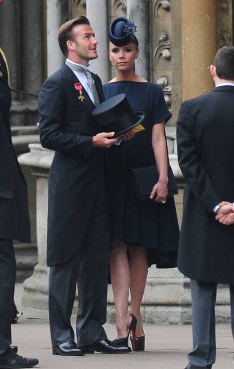 Victoria i David Beckhamowie, 2011 rok, fot. East News